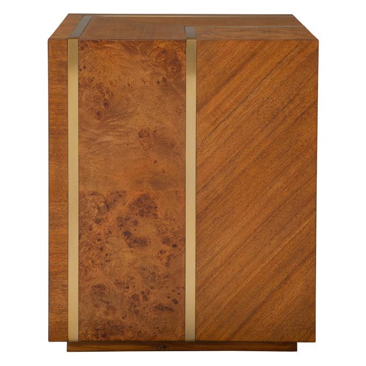 Uttermost Seven Wonders Wooden Side Table