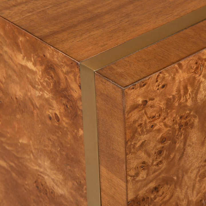 Uttermost Seven Wonders Wooden Side Table