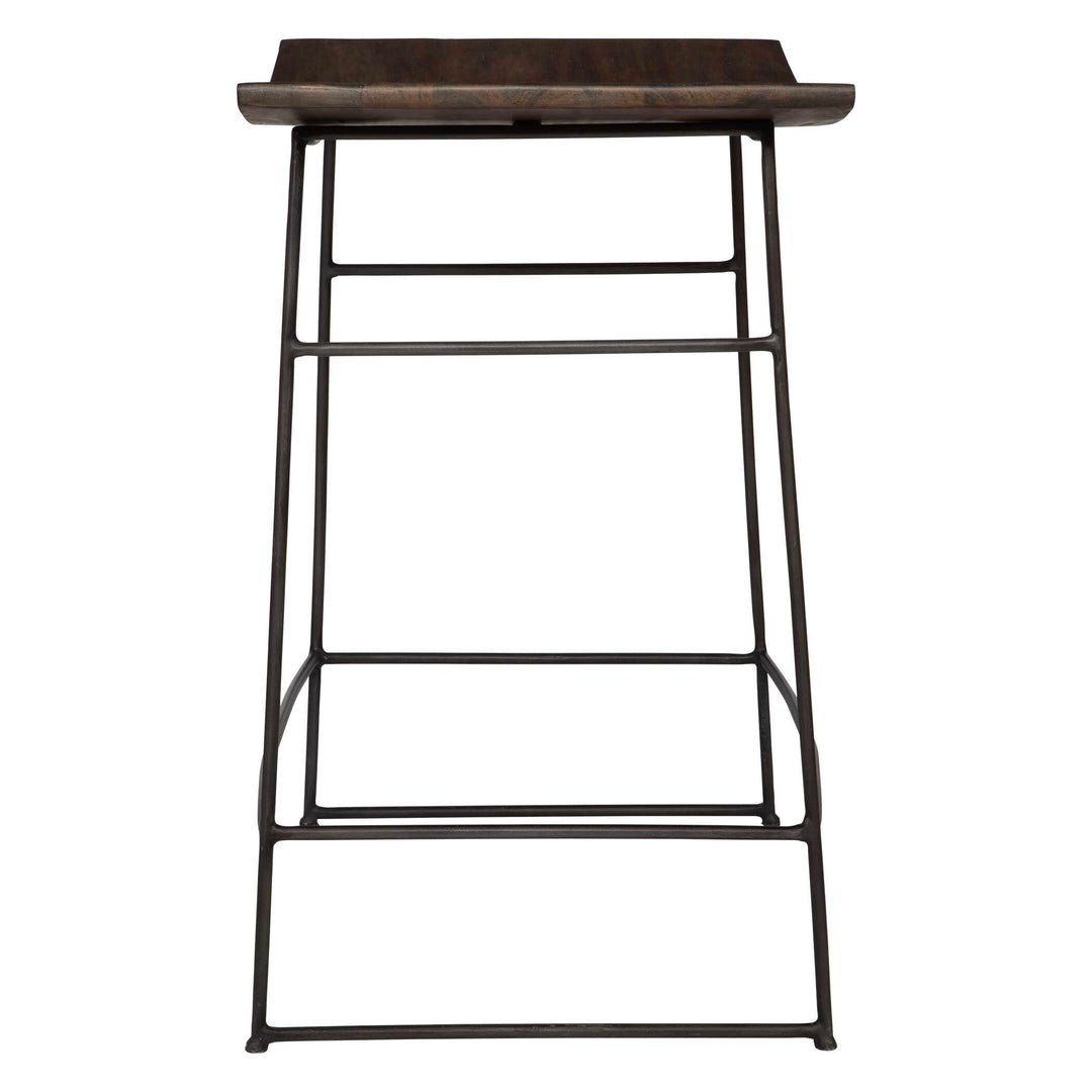 Uttermost Thura Walnut Counter Stool