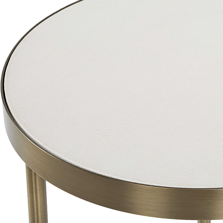 Uttermost Aragon White Nesting Tables Set/2