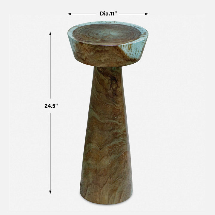 Uttermost Mano Blue-Green Drink Table