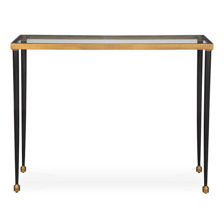 Uttermost Stiletto Antique Gold Console Table