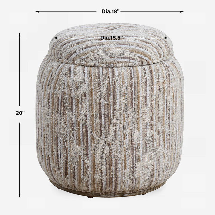 Uttermost Dialogue Tan Ottoman