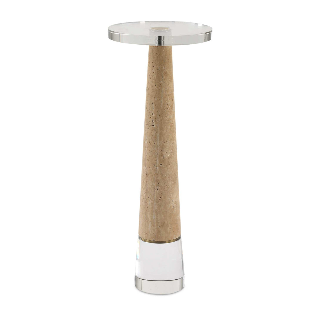 Uttermost Niari Travertine Drink Table