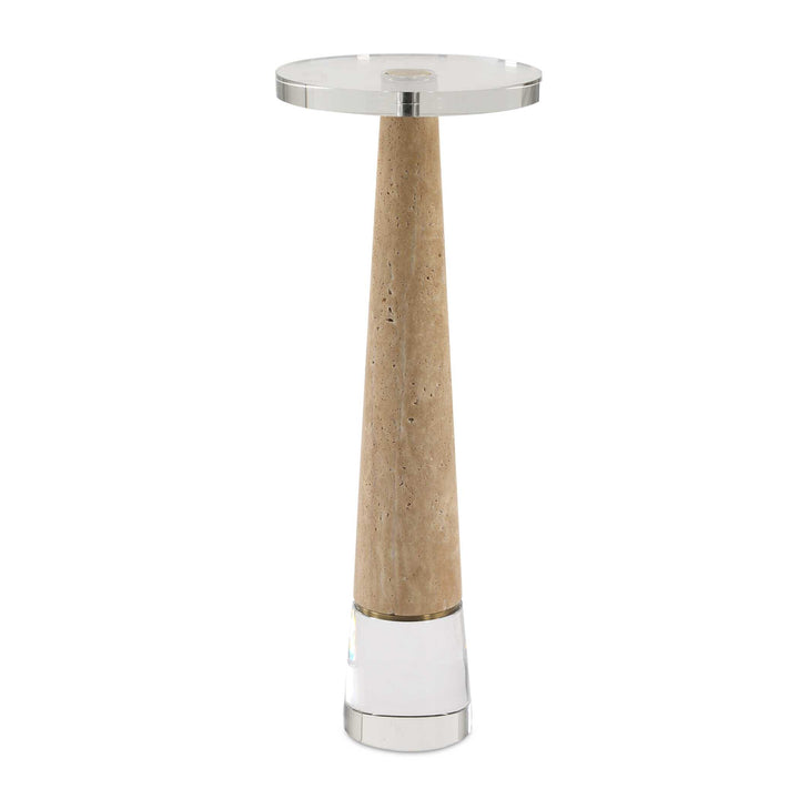 Uttermost Niari Travertine Drink Table