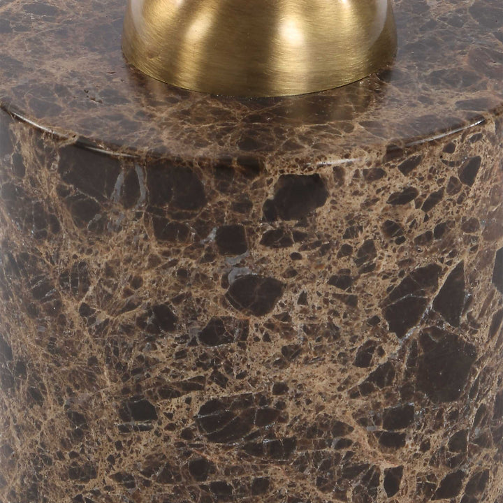 Uttermost Verlin Brass Drink Table