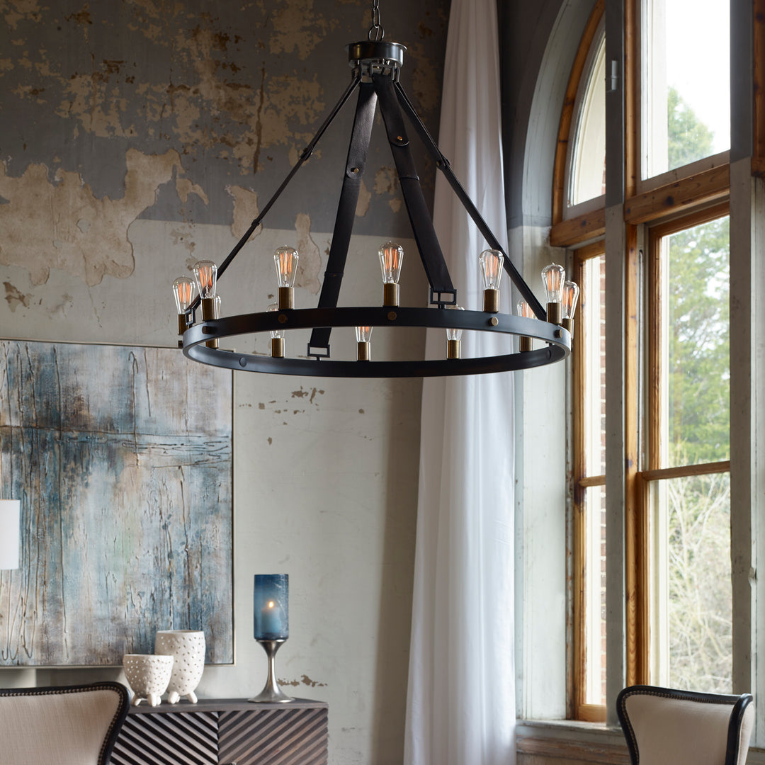Uttermost Marlow 12 Light Circle Chandelier