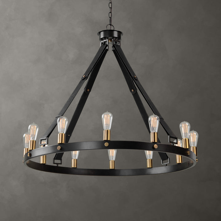 Uttermost Marlow 12 Light Circle Chandelier