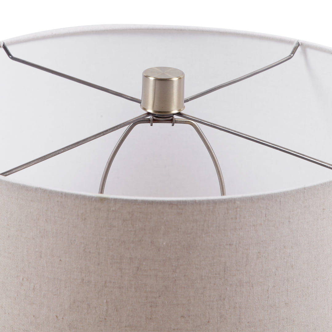 Uttermost Callais Crackled Aqua Table Lamp