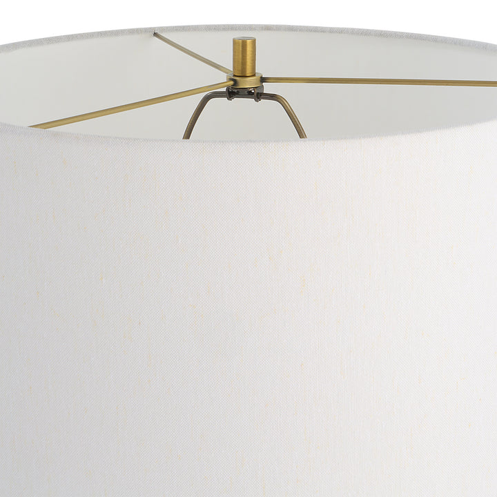 Uttermost Prominence Brass Floor Lamp