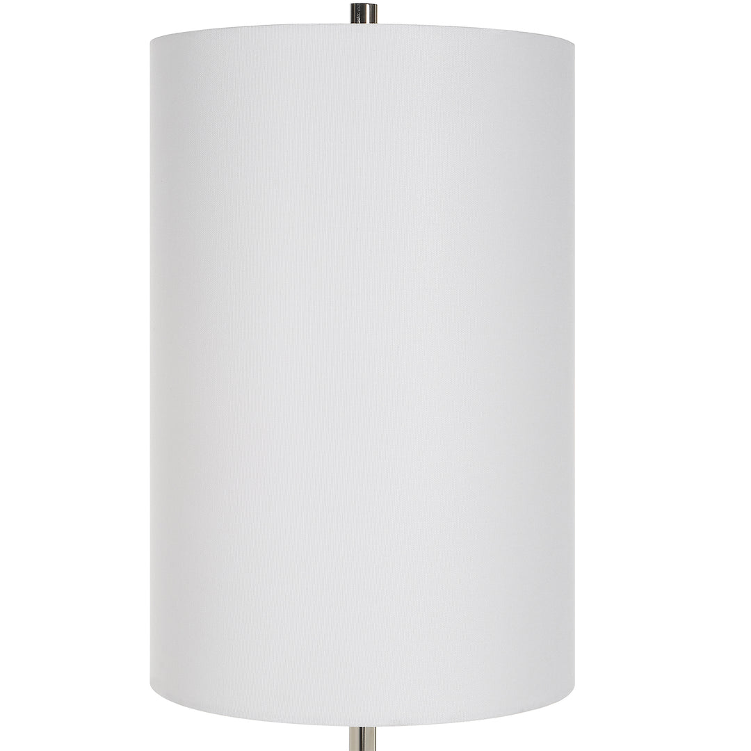 Uttermost Stratus Gray Glass Buffet Lamp