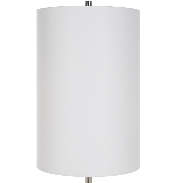 Uttermost Stratus Gray Glass Buffet Lamp