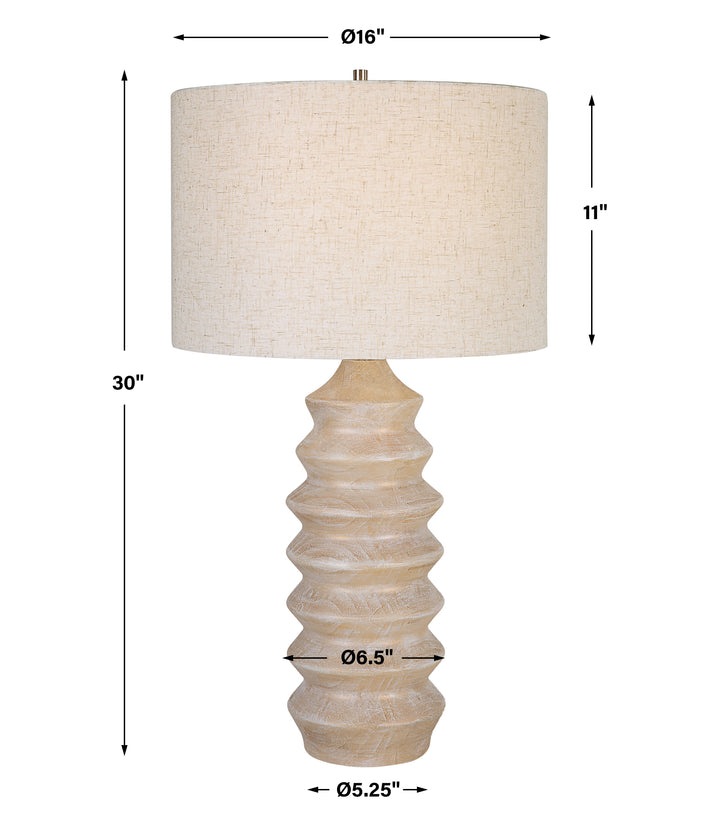 Uttermost Uplift Geometric Table Lamp