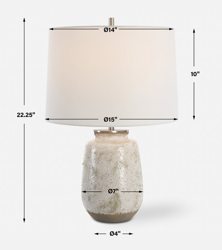 Uttermost Medan Taupe & Gray Table Lamp