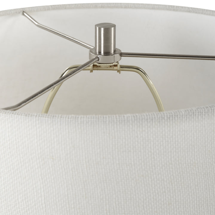 Uttermost Rupture Aged Ivory Table Lamp