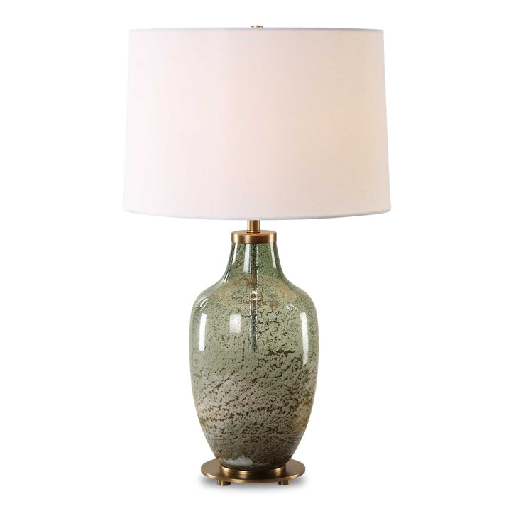 Uttermost Chianti Olive Glass Table Lamp