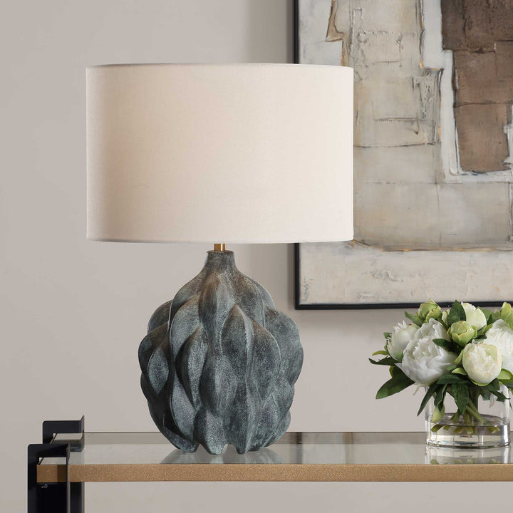 Uttermost Whitecap Ceramic Table Lamp