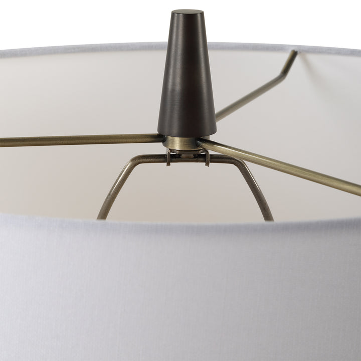 Uttermost Loire Ivory Glaze Table Lamp