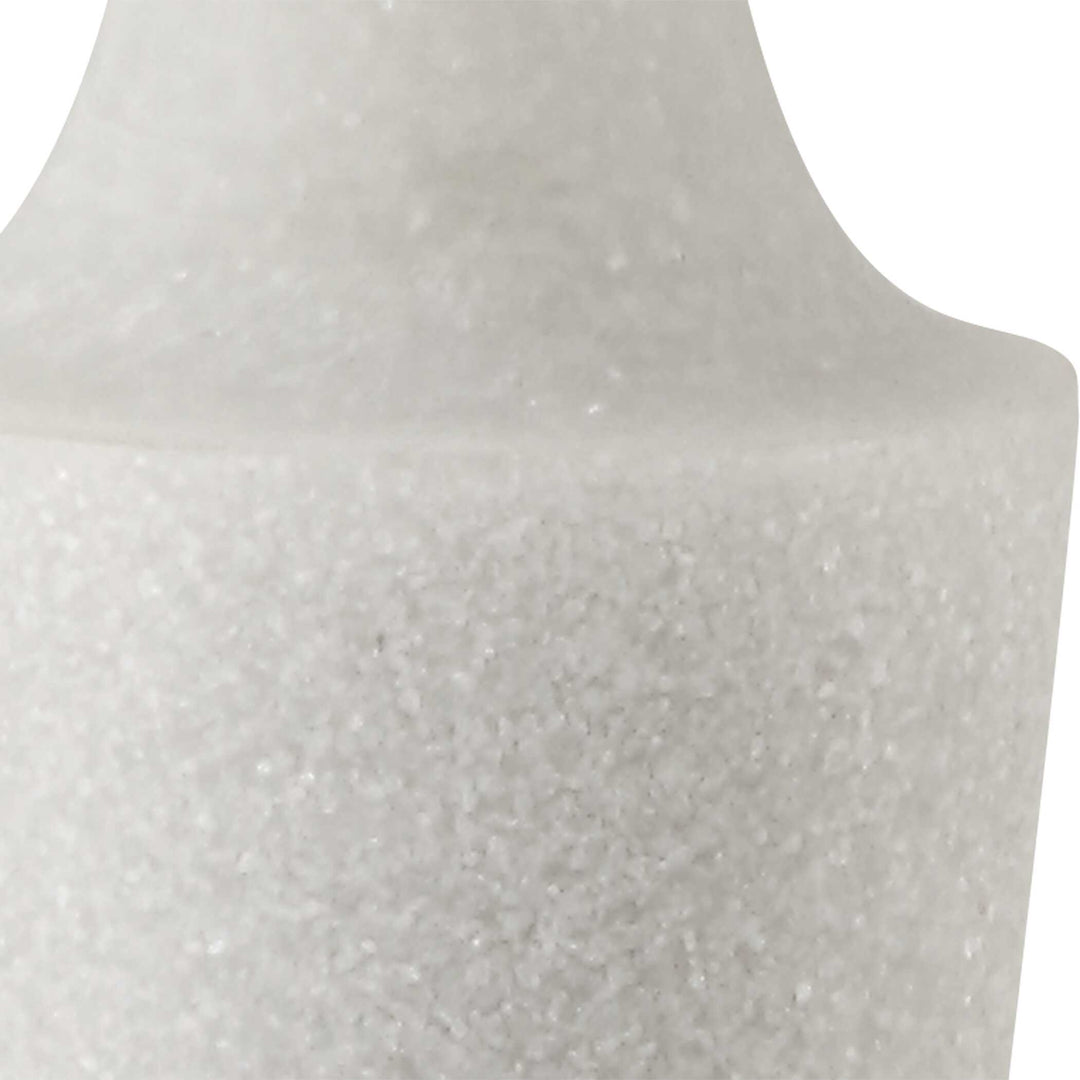 Uttermost Colette White Stone Floor Lamp