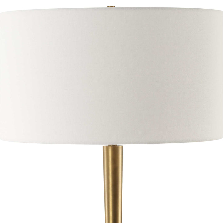 Uttermost Avola White Marble Table Lamp