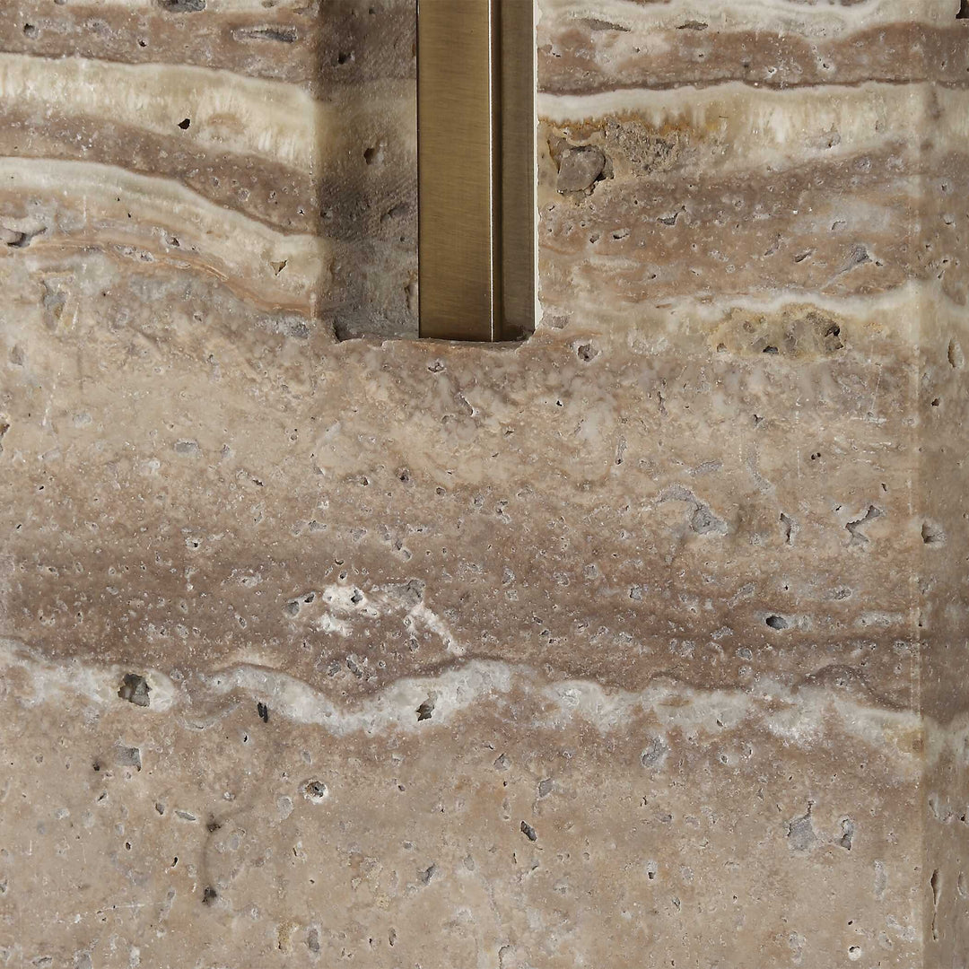 Uttermost Turning Point Travertine Table Lamp
