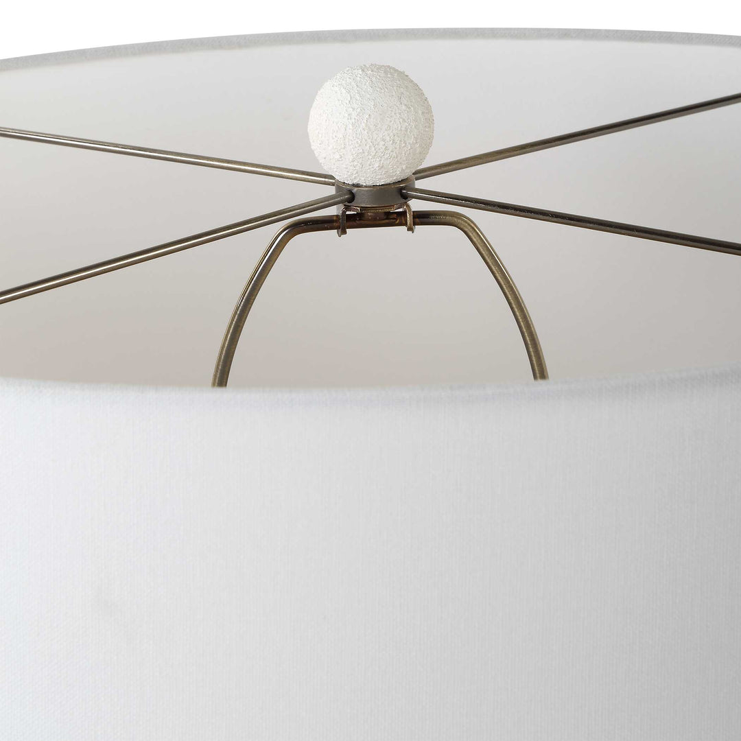 Uttermost Vida White Table Lamp