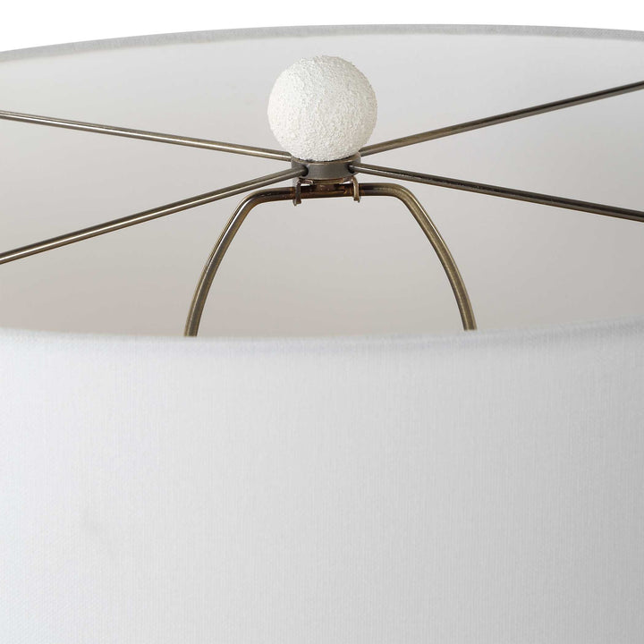 Uttermost Vida White Table Lamp