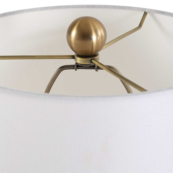 Uttermost Sienna Caramel Glass Buffet Lamp