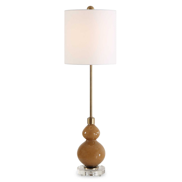 Uttermost Sienna Caramel Glass Buffet Lamp