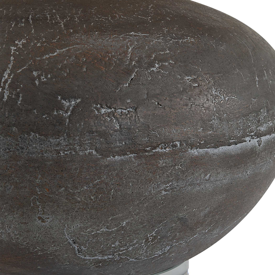 Uttermost Beckley Gray Stone Table Lamp