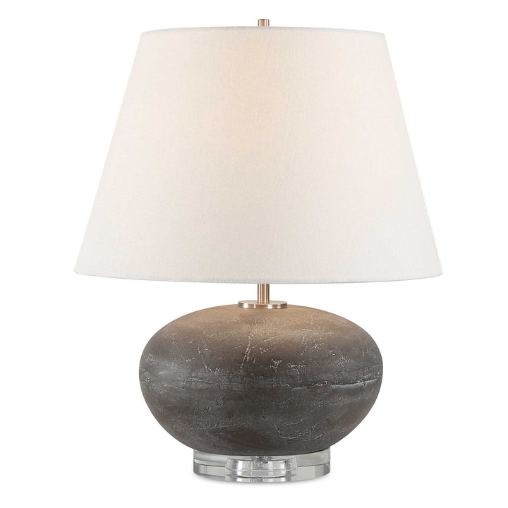 Uttermost Beckley Gray Stone Table Lamp