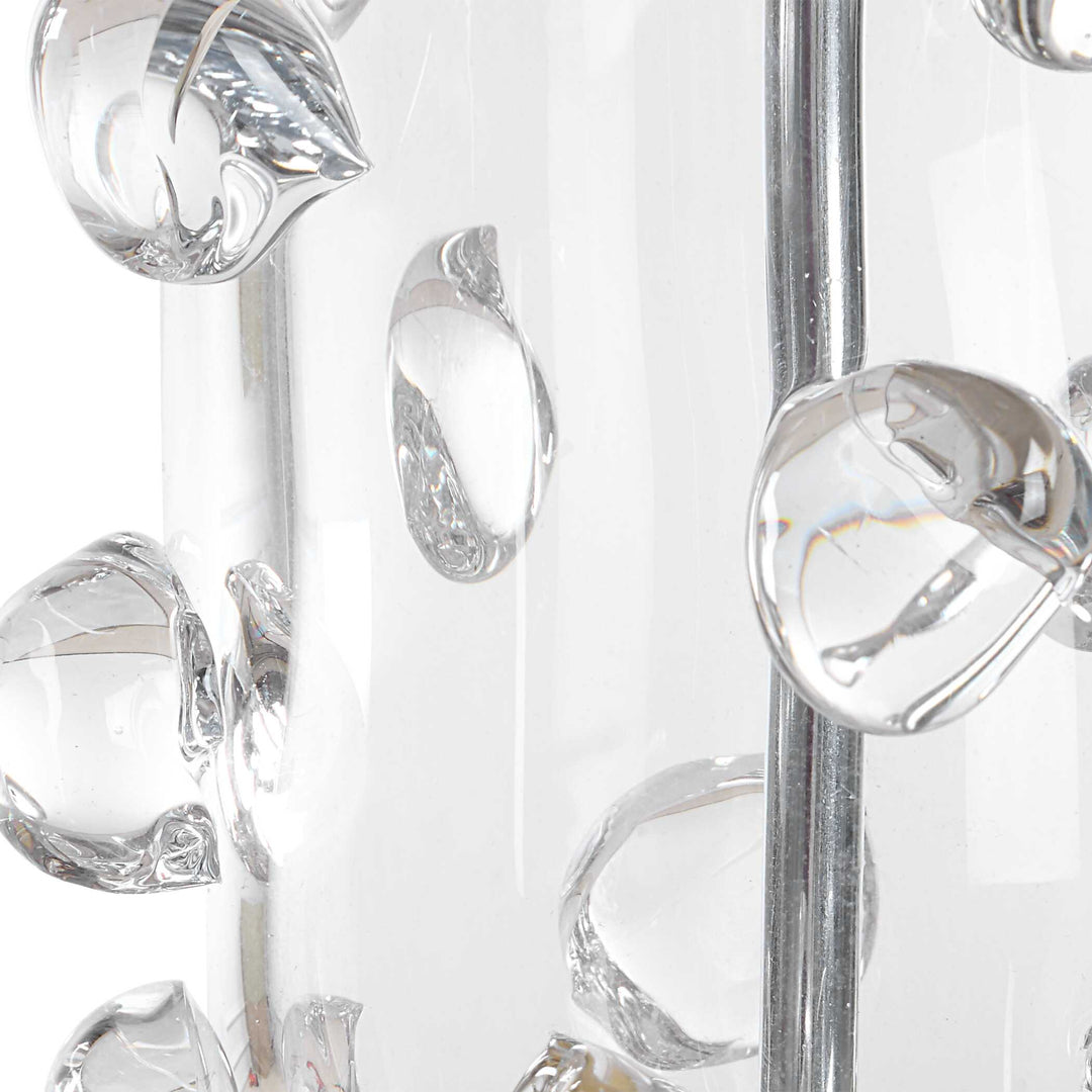 Uttermost Aura Clear Glass Table Lamp