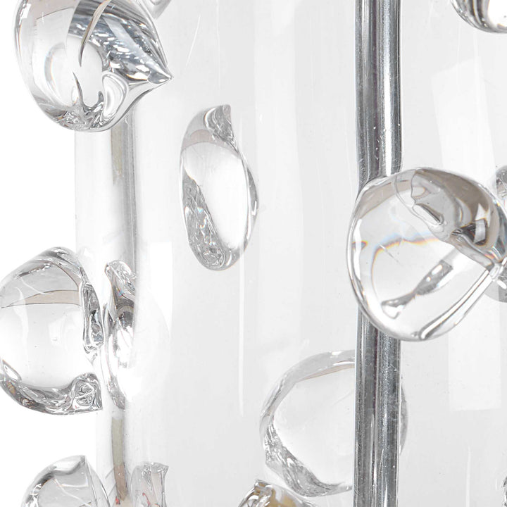 Uttermost Aura Clear Glass Table Lamp