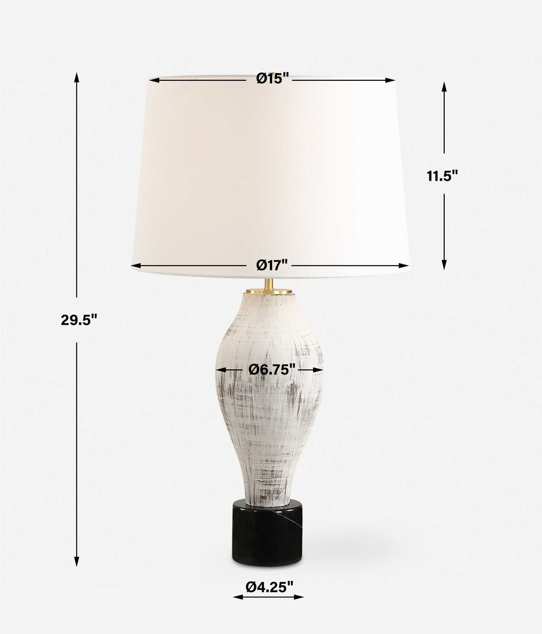Uttermost Magdaline Rustic Table Lamp