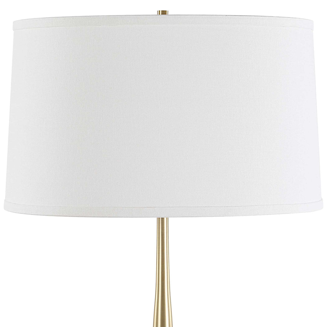 Uttermost Booker Thin Brass Table Lamp