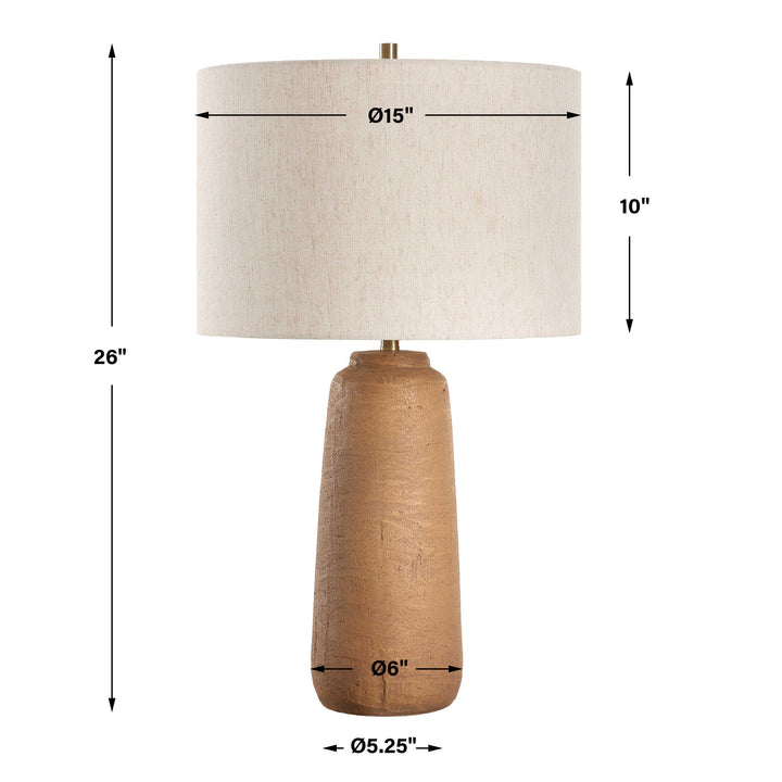 Uttermost Ayda Terracotta Table Lamp
