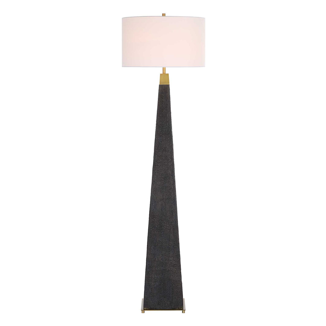 Uttermost Lathey Tapered Floor Lamp