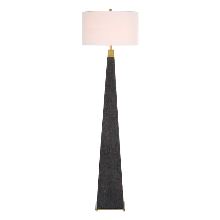 Uttermost Lathey Tapered Floor Lamp
