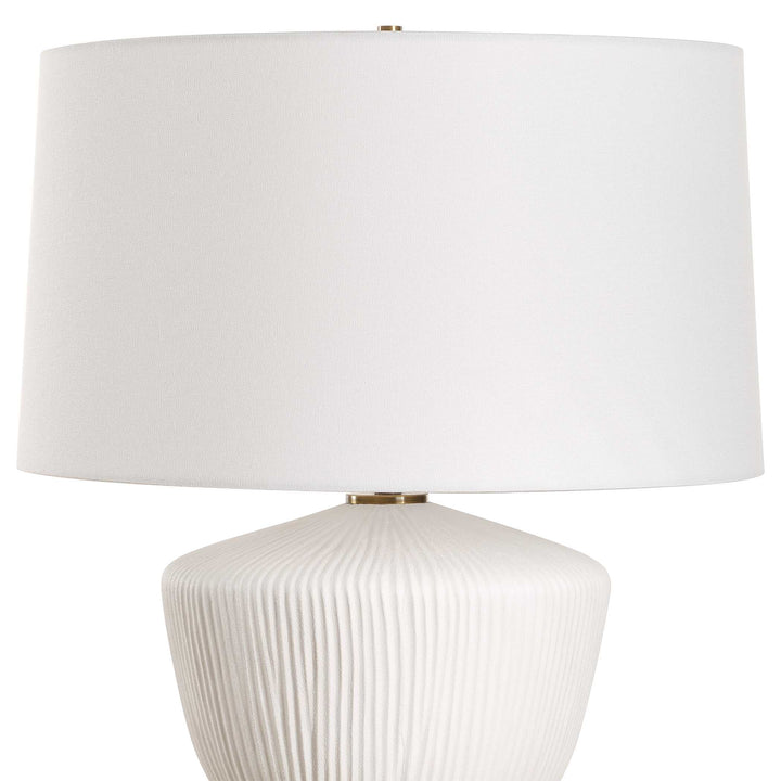 Uttermost Maisie White Table Lamp