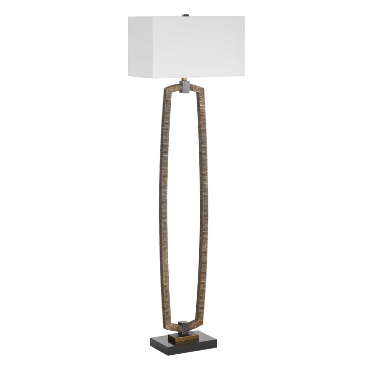 Uttermost Relic Gold Floor Lamp