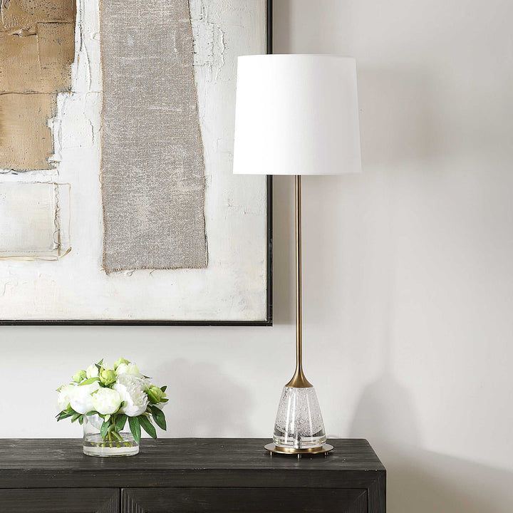 Uttermost Alistair Brass Buffet Lamp
