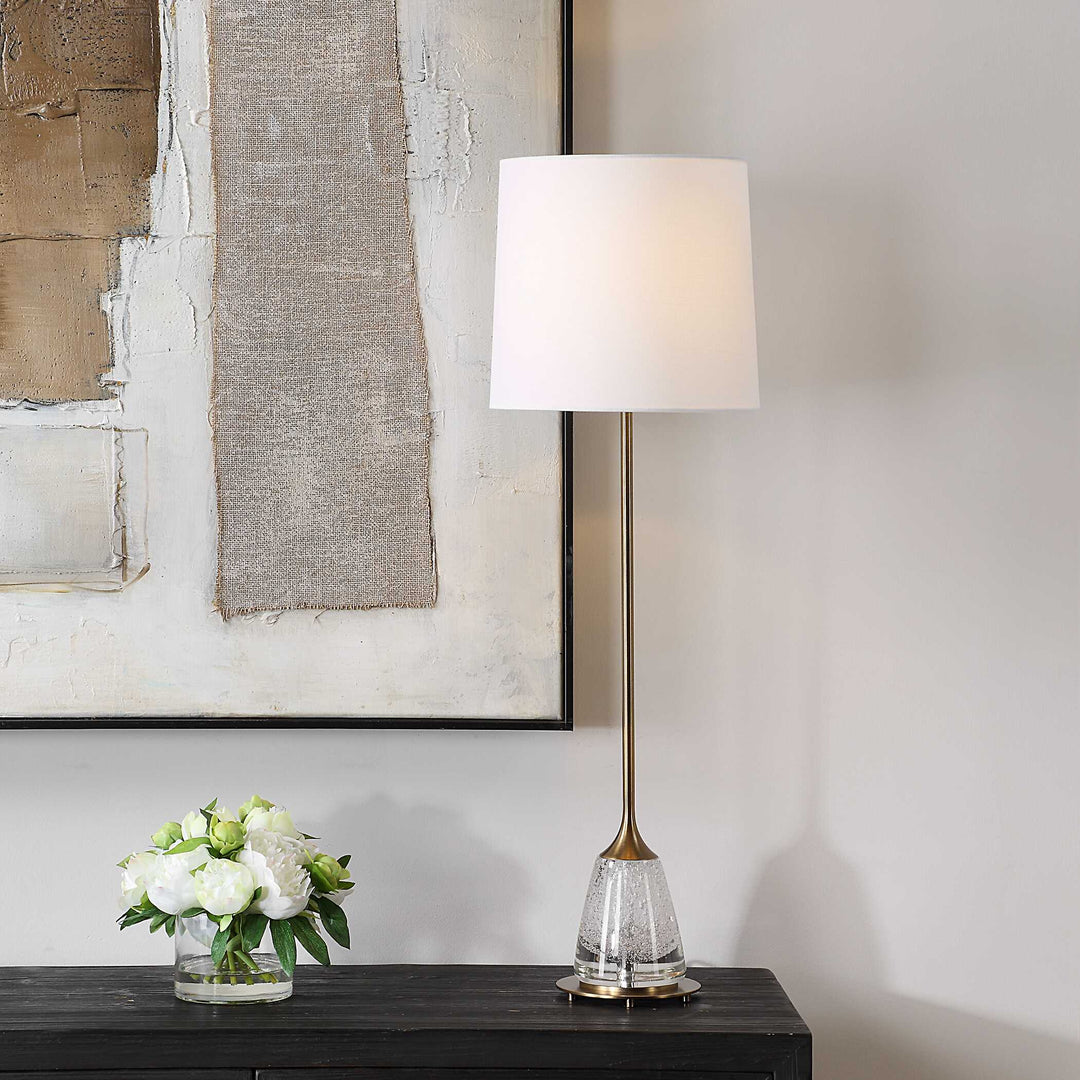 Uttermost Alistair Brass Buffet Lamp
