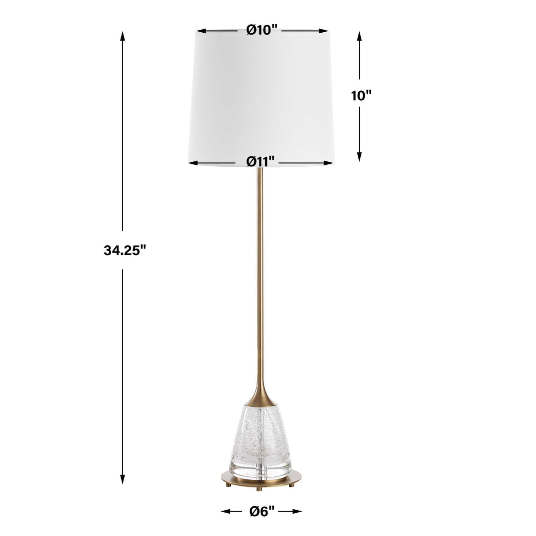 Uttermost Alistair Brass Buffet Lamp