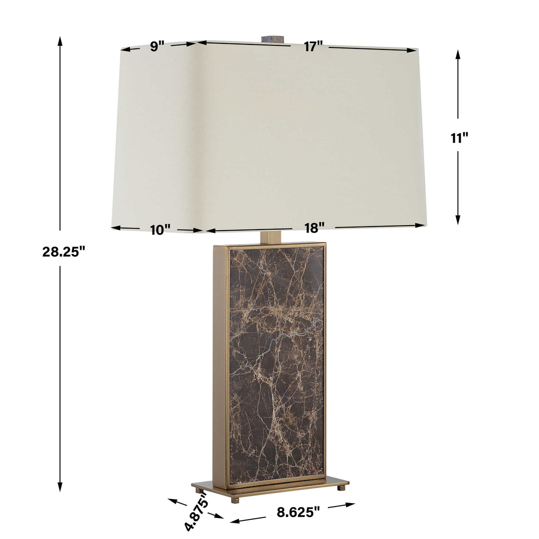 Uttermost Lafferty Marble Table Lamp