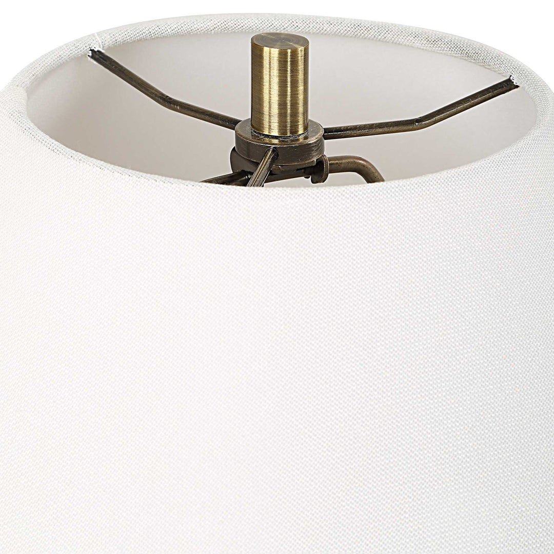 Uttermost Mayetta Deep Blue Table Lamp