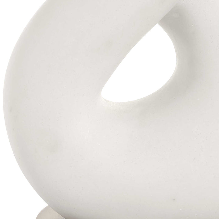 Uttermost Meridian Ivory Stone Table Lamp