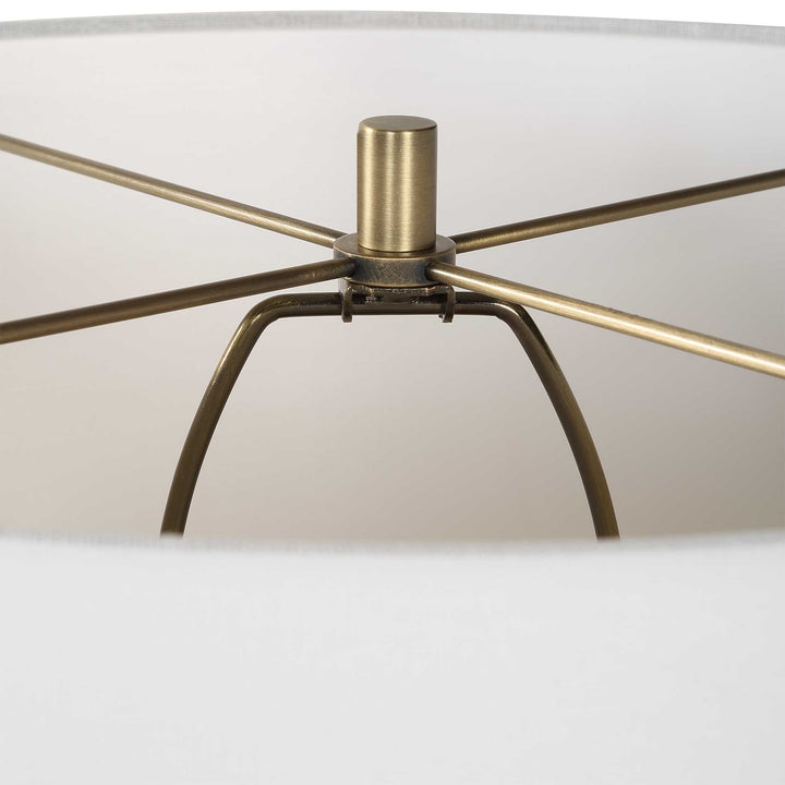 Uttermost Corvair Scalloped Table Lamp