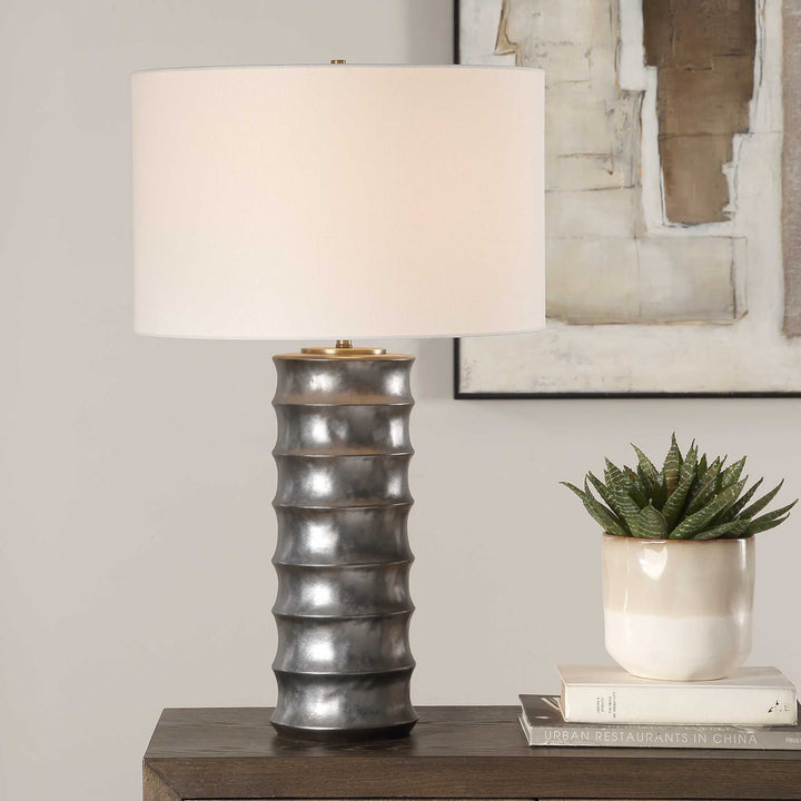 Uttermost Corvair Scalloped Table Lamp