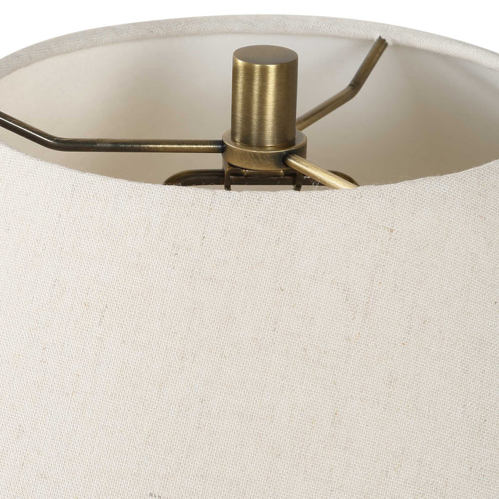 Uttermost Meryl Aged White Table Lamp