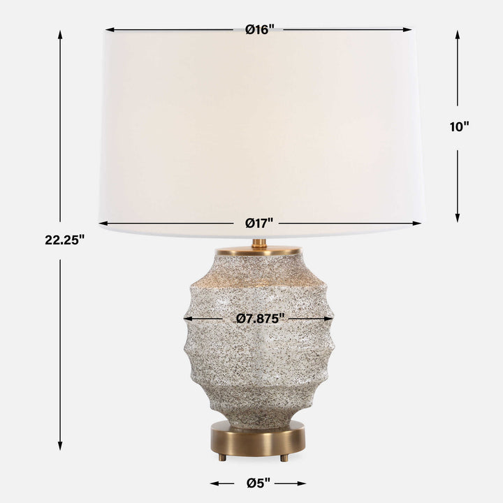 Uttermost Acosta Ribbed Table Lamp